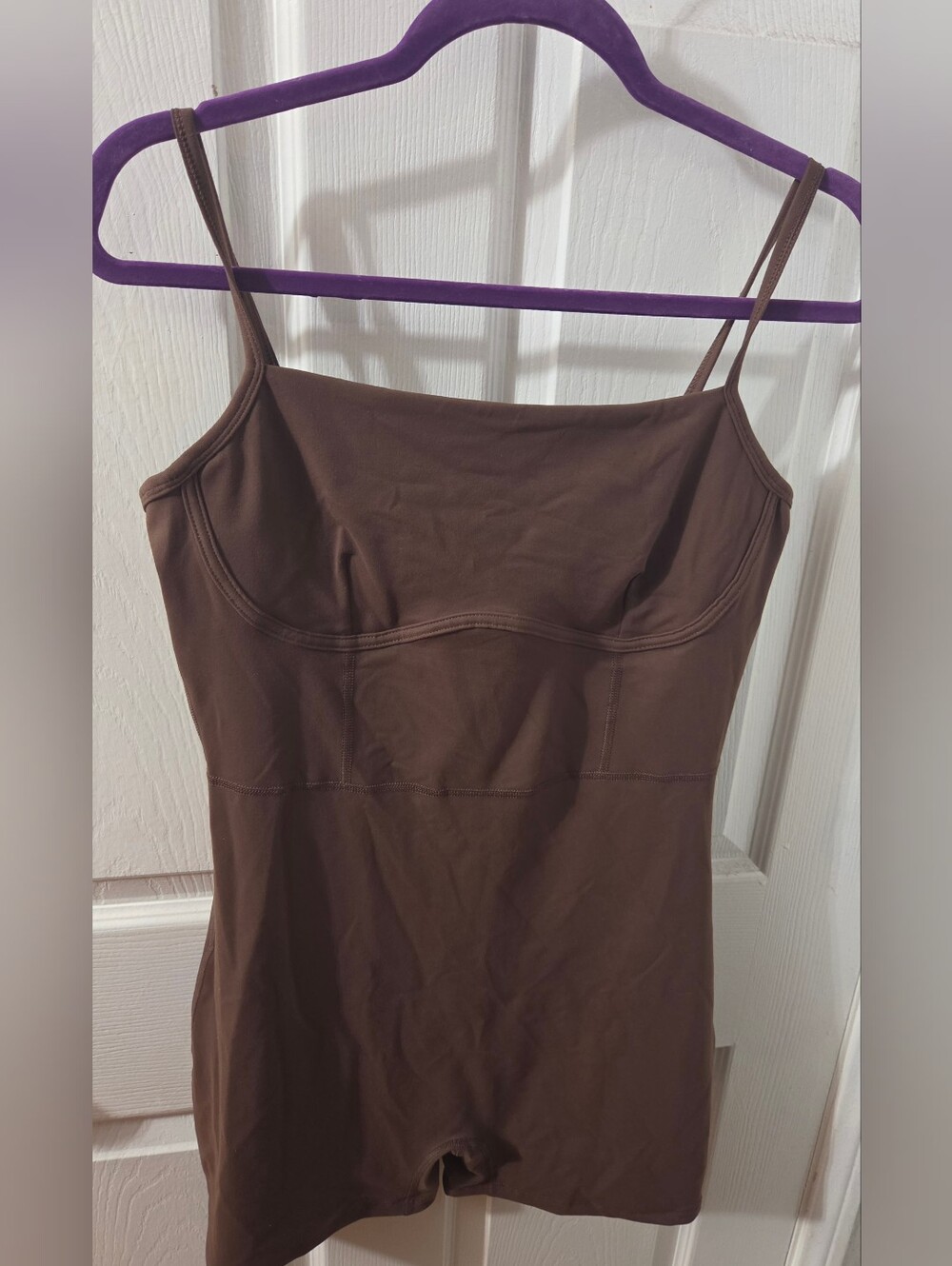 **Women's Brown Stretch Sshapewear - Picture 1 of 3
